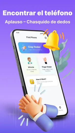 Captura de pantalla de ClapRing: Find Phone By Clap en iPhone 1