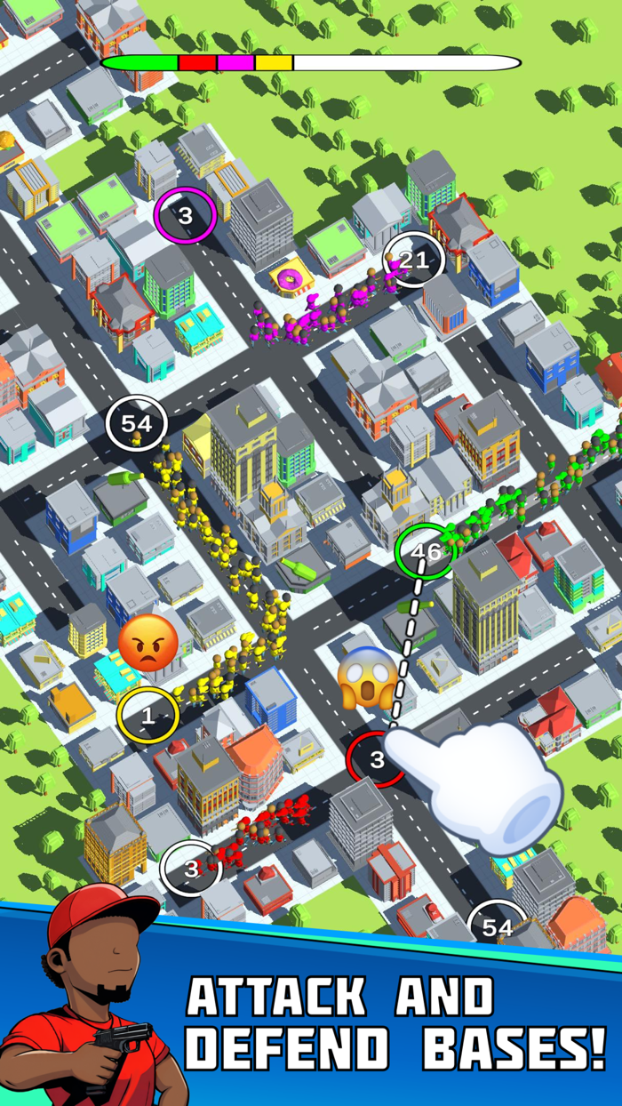 Gang.io - Crowd city epic war
