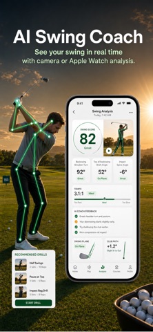 SwingLab: AI Golf Trainer screenshot
