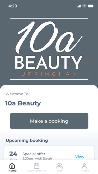 10a Beauty Screenshot