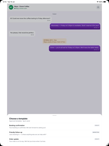 App screenshot