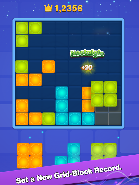 Block Puzzle: Offline Jewel iPad screenshot