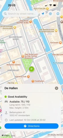 ParkingAmsterdam Screenshot 2 of 3