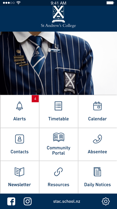 St Andrew's College Screenshot