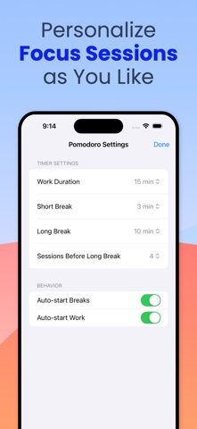 Focus Mate: Limit Screen Time Screenshot 6 of 8