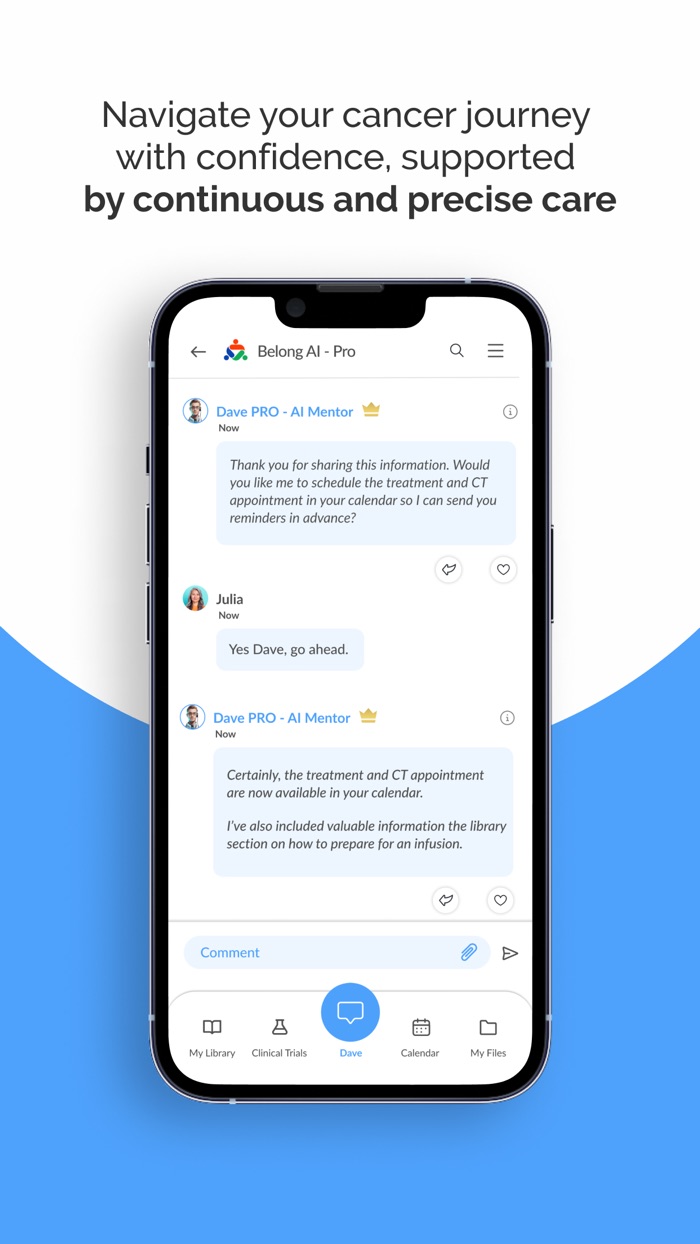 BelongAI Dave - Cancer Mentor