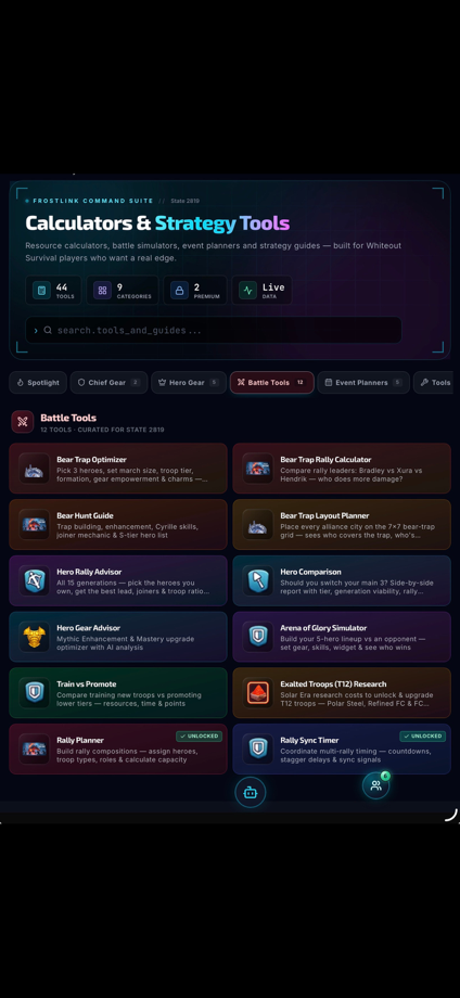 FrostLink- WOS App Store screenshot 3
