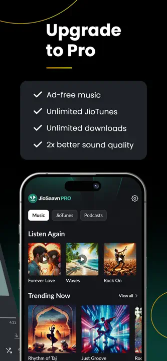 JioSaavn: Screenshot 8 von 8