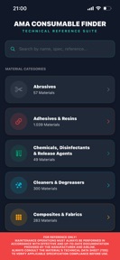 AMA Consumable Finder screenshot