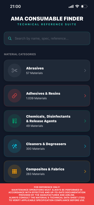AMA Consumable Finder Screenshot 1 of 6