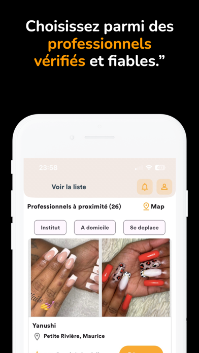 Screenshot #2 pour Blouwy: Rdv beauté Facile