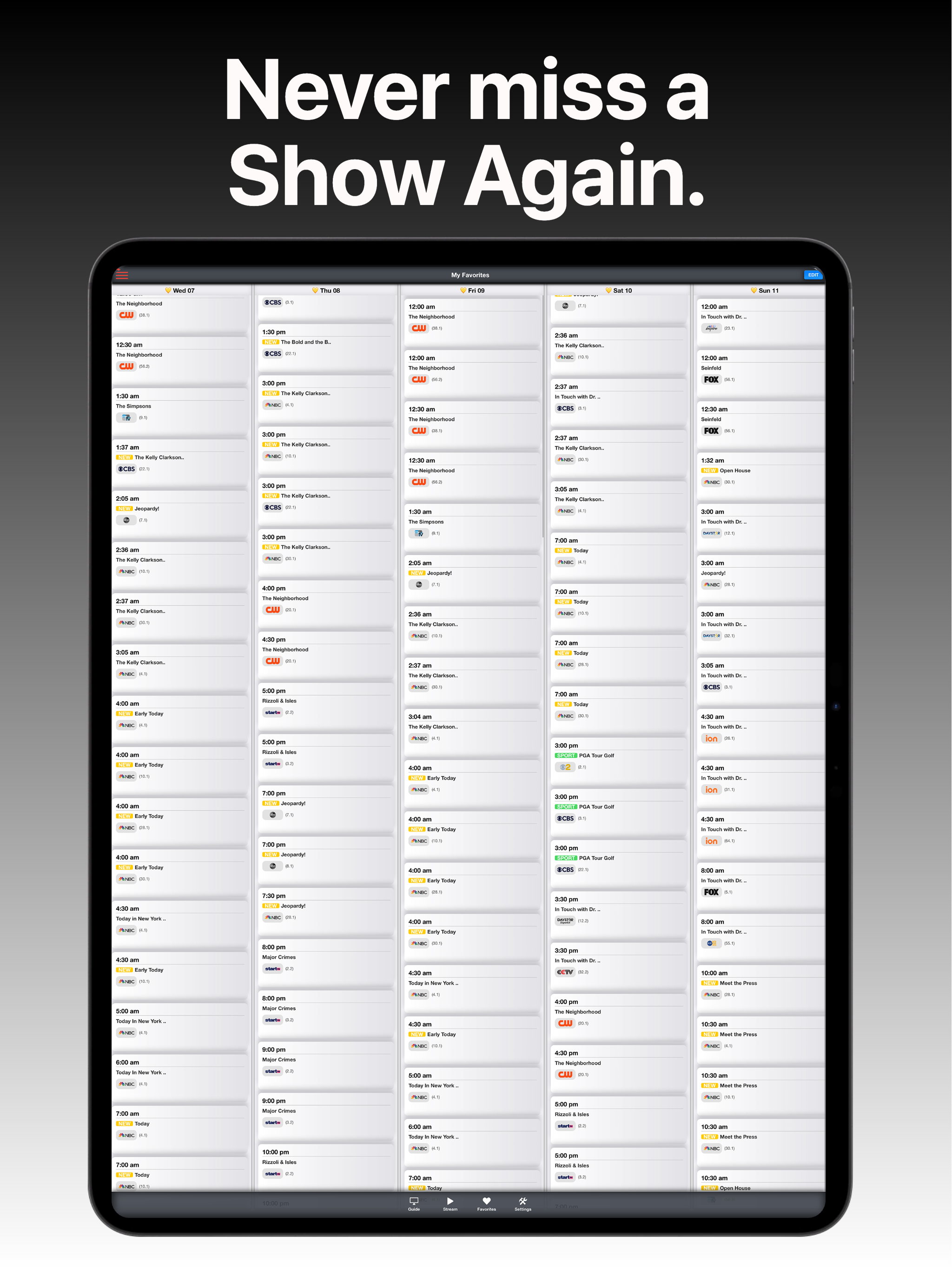 TV & Streaming Guide Canada screenshot 9