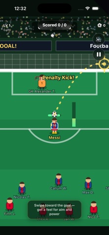 Football Hero: Road to Legend iPhone screenshot