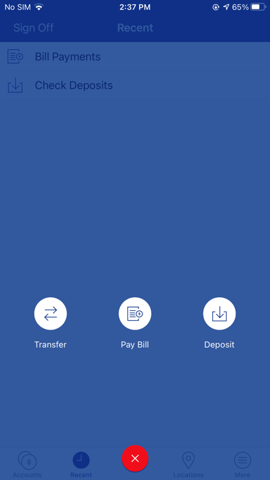 BankIowa Mobile Business Screenshot