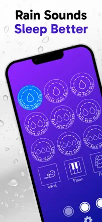 Rain Sounds - Sleep Better: Screenshot 1 von 6