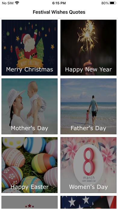 Father's Day Wishes & Quotes Screenshot