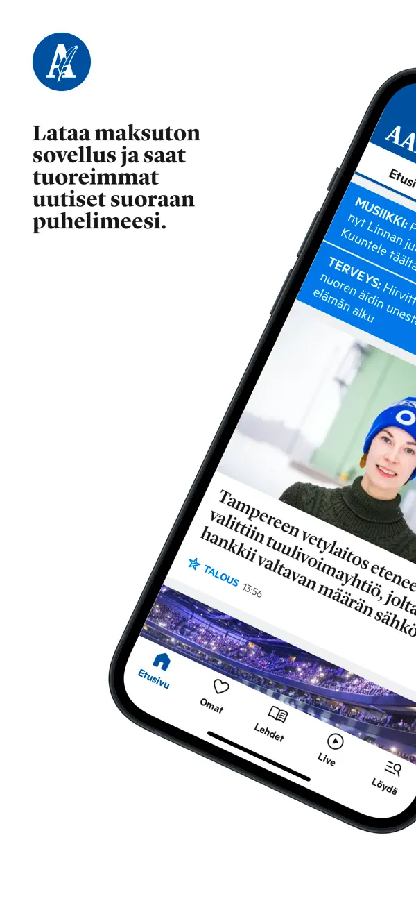 Screenshot #1 pour Aamulehti