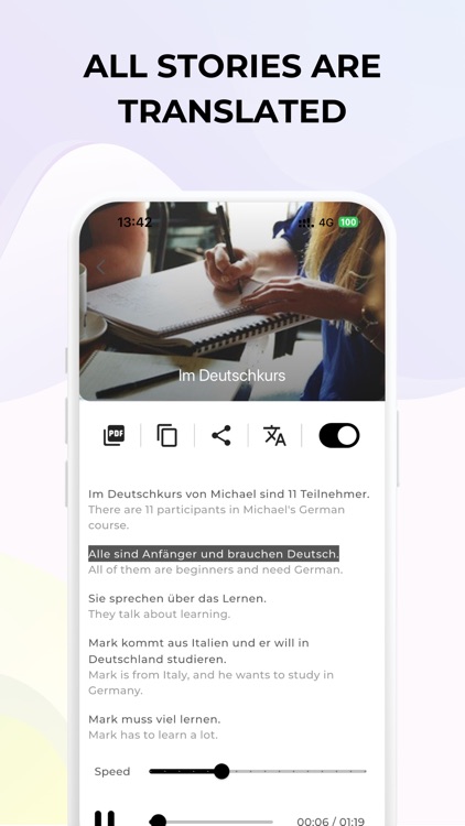 Learn German: Listen and Read screenshot-4