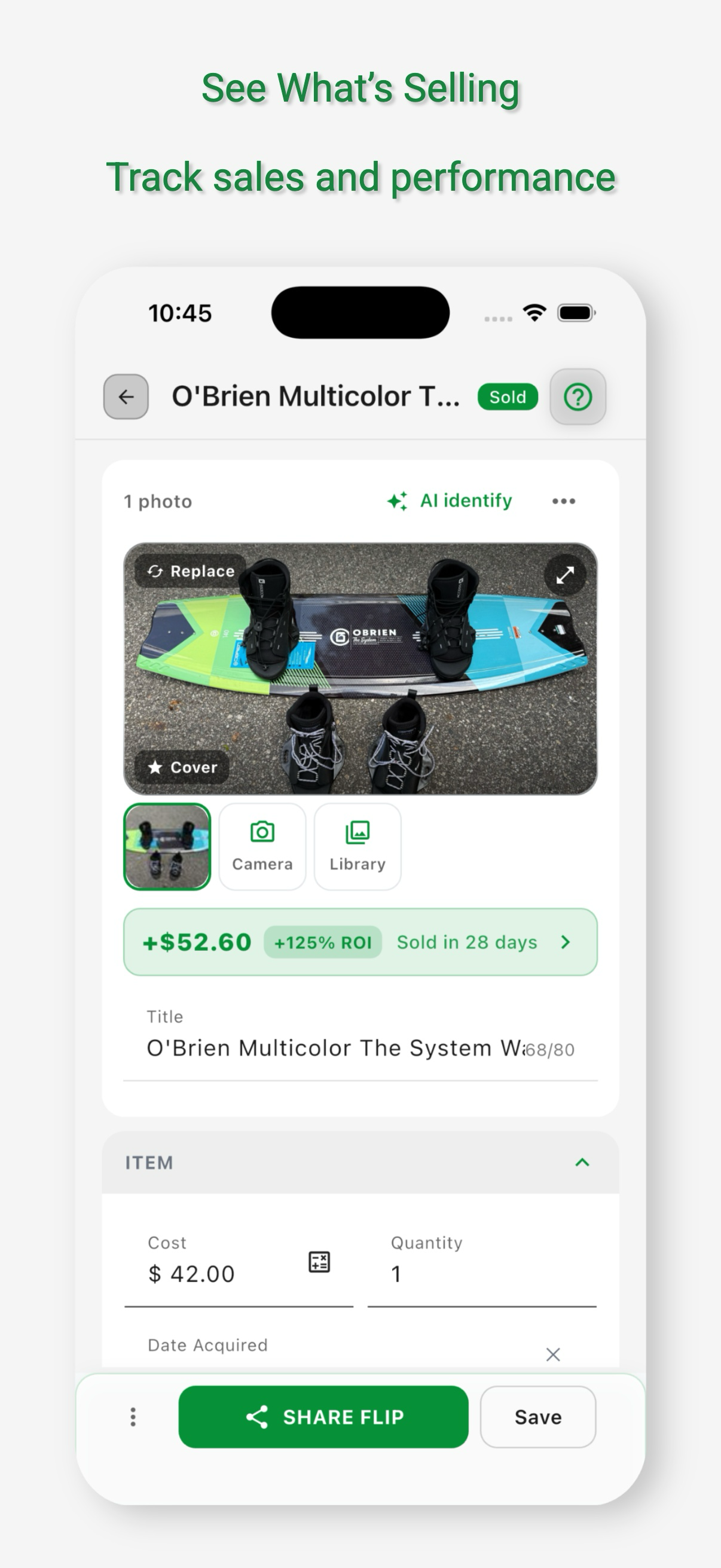 Flippd: Reseller Inventory screenshot 4