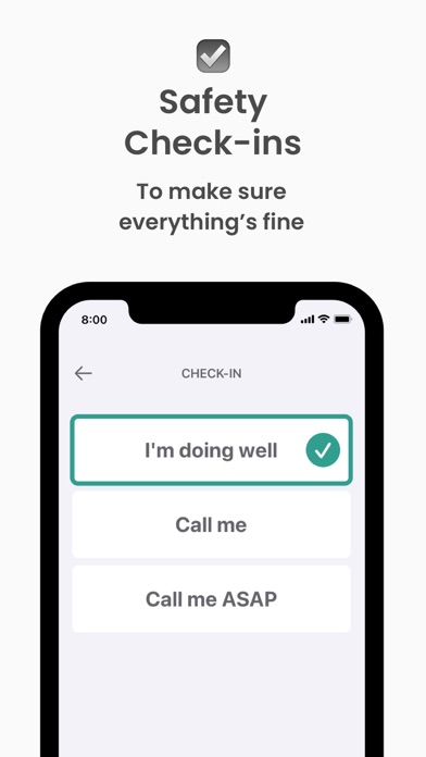 Screenshot #1 pour Dooinwell - Check-in quotidien