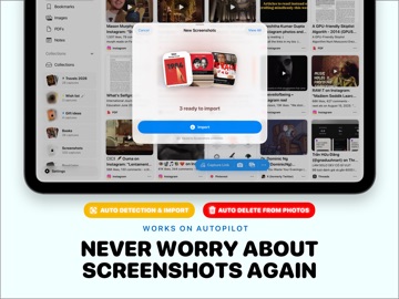 Bookmark URL Saver - Trace iPad screenshot