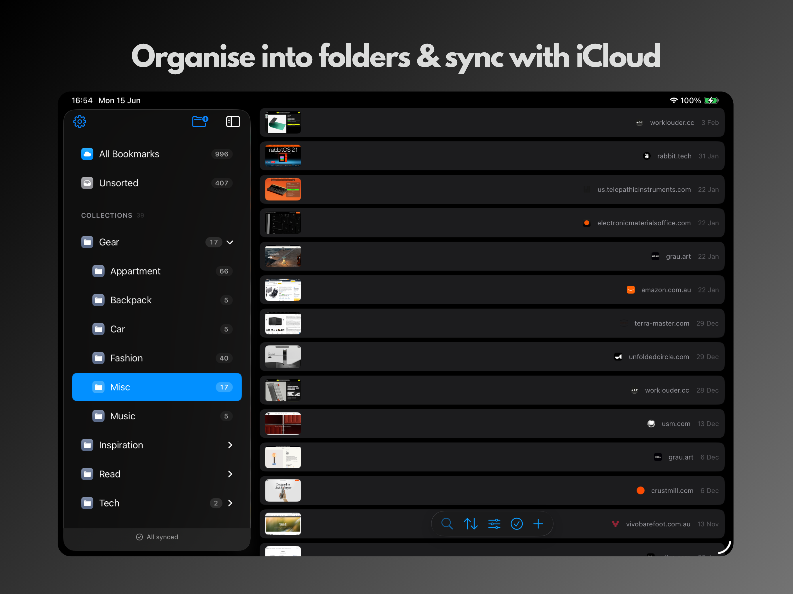 Ewig - You bookmarks forever screenshot 7