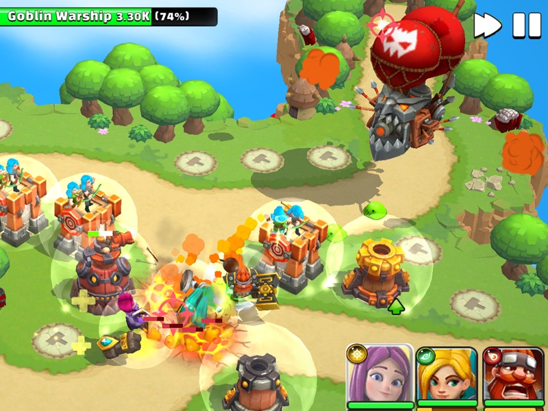 Wild Sky TD:Tower Defense Coop screenshot 11