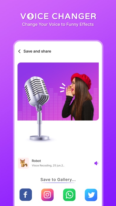 Voice Changer - Voice Effect Screenshot