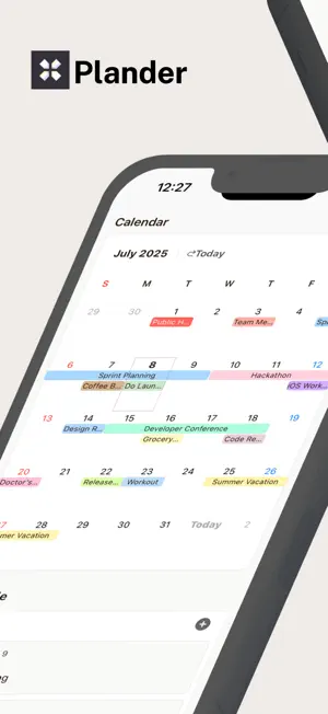 Plander: Planner & Calendar screenshot 1