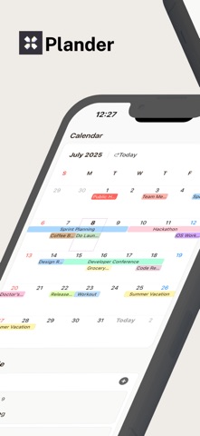 Plander: Planner & Calendar Screenshot 1 of 6