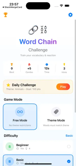 ChainChallengeW screenshot 1