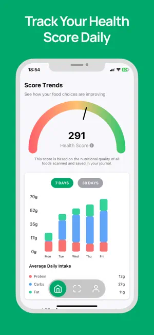 MyNutri - UPF Calorie Scanner screenshot 1