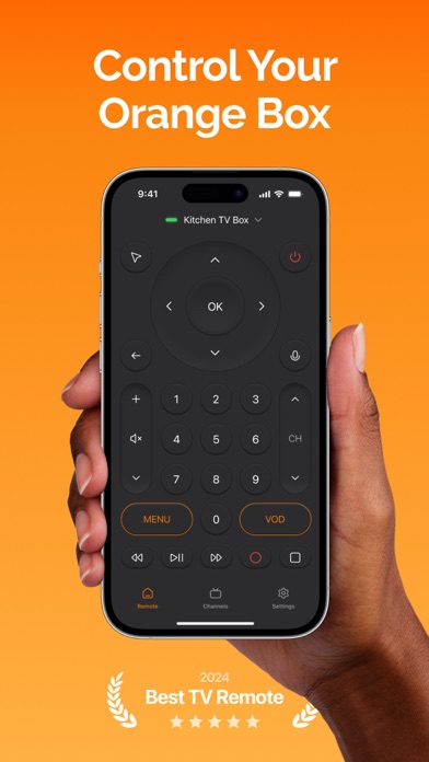 Remote Control Orange TV Screenshot