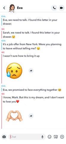 Text Yourself－Chat Story Maker iPhone screenshot