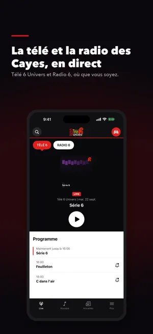 Radio Télé 6 Univers screenshot 1