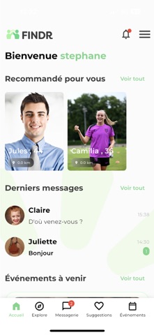 FINDR - Find People and Events screenshot