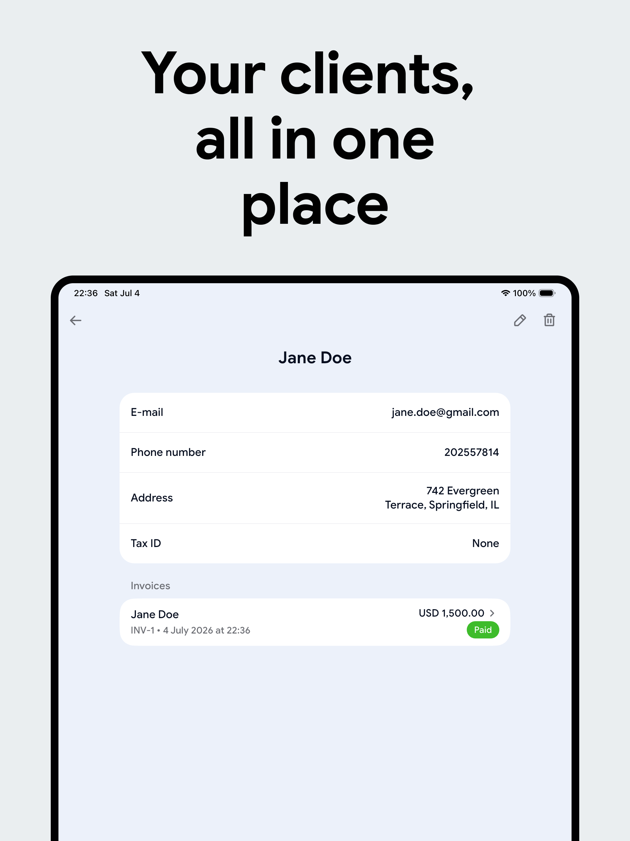 Billby: Invoice Maker screenshot 13
