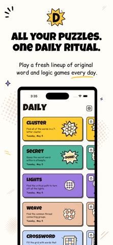 The Daily: Puzzles & Games Screenshot 1 of 6