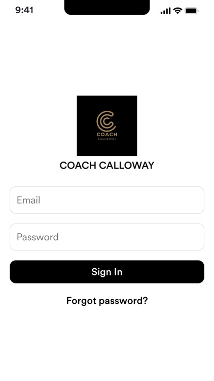 Coach Calloway