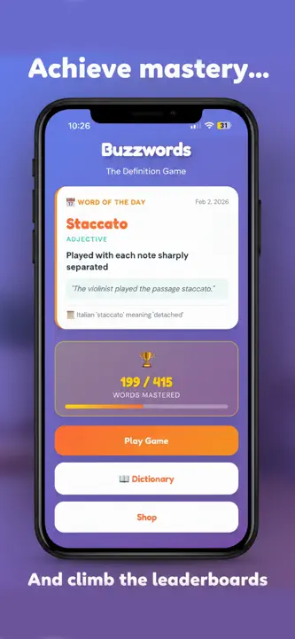 Buzzwords - A Definition Game screenshot 3