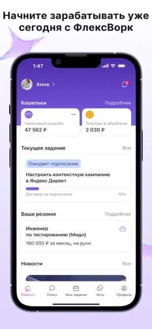 FlexWork screenshot 1