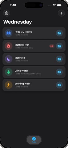 Photo Habit Tracker Screenshot 1 of 3