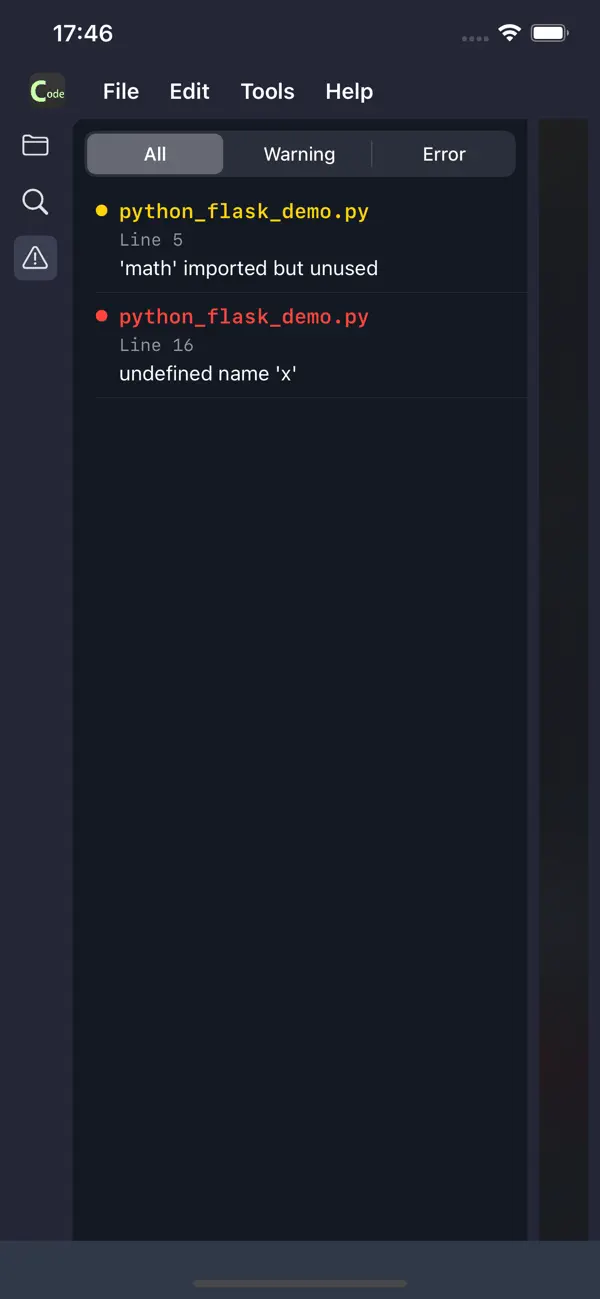 #6. Python Code Develop (iOS) Von: 铖 邢