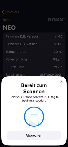 NFCApp screenshot