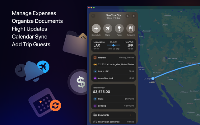 ‎Trip Planner & Travel Spend Screenshot