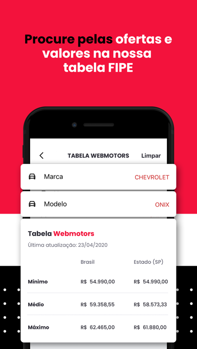 Webmotors: comprar veículos Screenshot