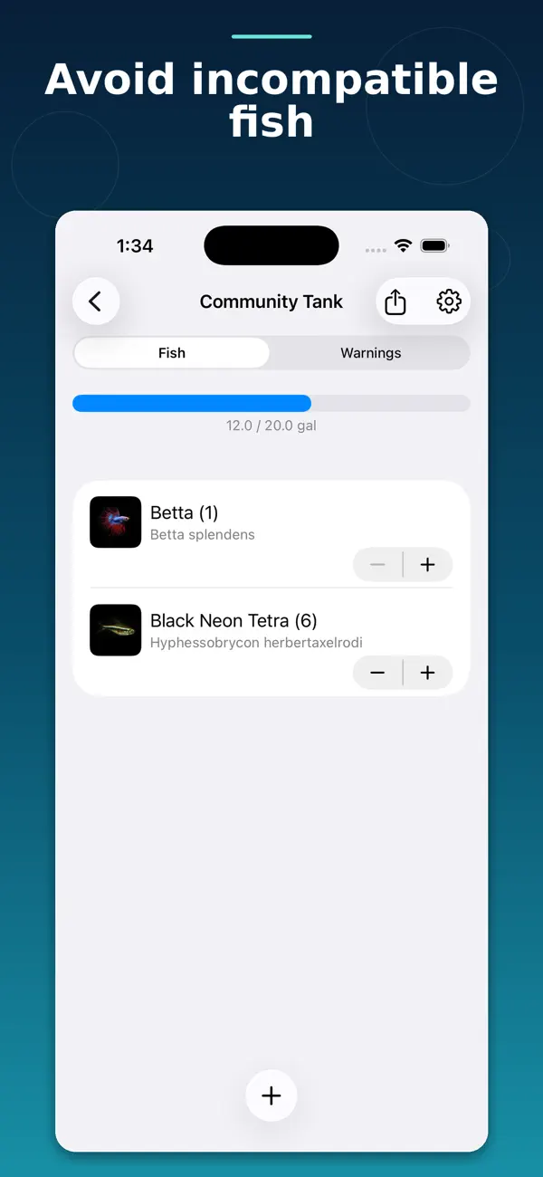 Screenshot #2 pour Aquarium Guide: Tank Planner