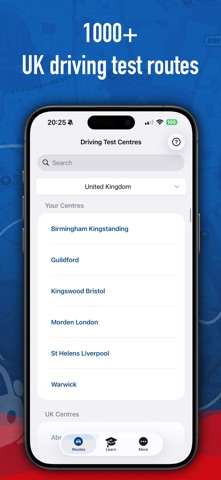Practice Driving Test Routes iPhone screenshot 2