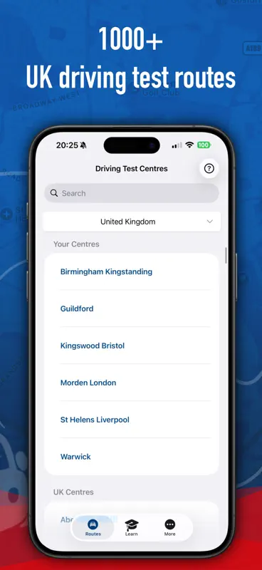 Practice Driving Test Routes screenshot 2 of 3