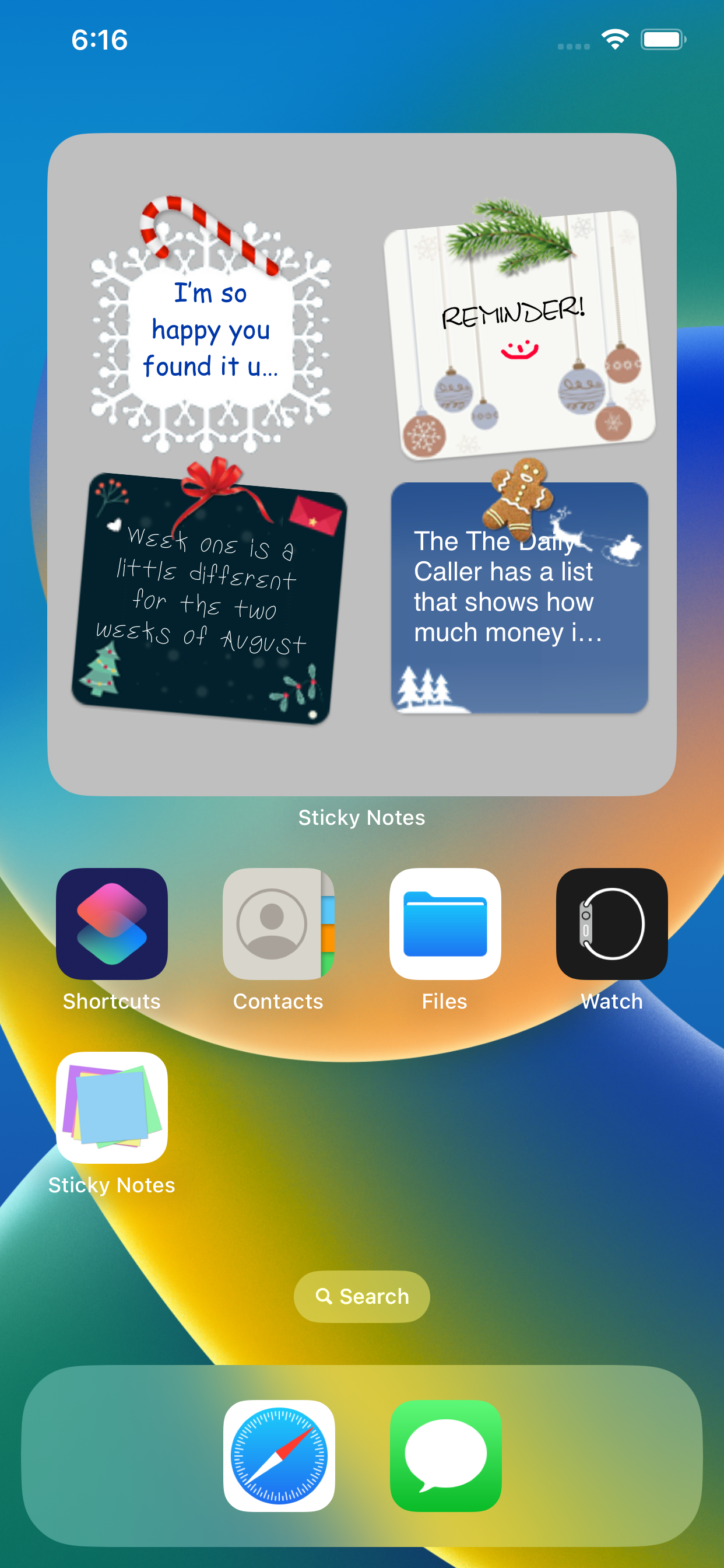 Sticky Notes + Widget Memo